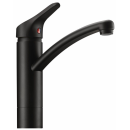 Naber Einhebelmischer Linea Fuoco 5 Fensterarmatur schwarz matt, Hochdruck 5011328