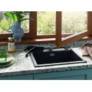 Naber Einhebelmischer Linea Fuoco 5 Fensterarmatur schwarz matt, Hochdruck 5011328