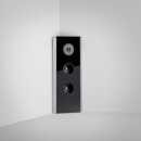 Naber Mira Eck Glas USB A  Edelstahl/Glas schwarz 7053124