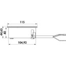 Bachmann Twist 2 Doppelsteckdose rund mit Schukosteckdosen, schwarz matt 7053194