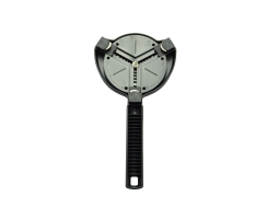GSD Schraubdeckelöffner für Schraubdeckel von 3 bis 8,5 cm schwarz 44215