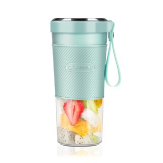 Grossag Akku Smoothie Mixer to-go, 300ml, Türkis, MX 10.05 (1379)
