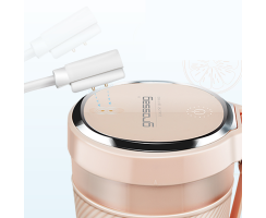 Grossag Akku Smoothie Mixer to-go, 300ml, Türkis, MX 10.05 (1379)
