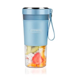 Grossag Akku Smoothie Mixer to-go, 300ml, Hellblau, MX 10.08 (1380)