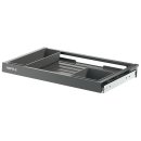 Häfele Auszug-Ablage 60 Premium Kunststoff.anthrazit 550x357x68 mm, 501.90.476