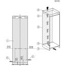 Miele Einbau-Gefrierschrank FNS 7794 D - links - Nische 1780 mm - mit Frischwasseranschluss