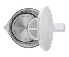 Grossag Glas-Wasserkocher 1,7 l, Weiß, WK 24.00 (1393)