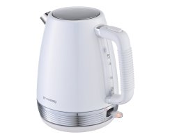 Grossag Fr&uuml;hst&uuml;ck-Set Edelstahl-Toaster, TA 28.00 (1398) &amp; Wasserkocher 1,7 l, WK 28.00 (1395) Wei&szlig;