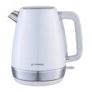 Grossag Fr&uuml;hst&uuml;ck-Set Edelstahl-Toaster, TA 28.00 (1398) &amp; Wasserkocher 1,7 l, WK 28.00 (1395) Wei&szlig;