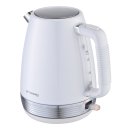 Grossag Fr&uuml;hst&uuml;ck-Set Edelstahl-Toaster, TA 28.00 (1398) &amp; Wasserkocher 1,7 l, WK 28.00 (1395) Wei&szlig;