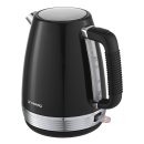 Grossag Frühstück-Set Edelstahl-Toaster, TA 28.07 (1400) & Wasserkocher 1,7 l, WK 28.07 (1397) Schwarz