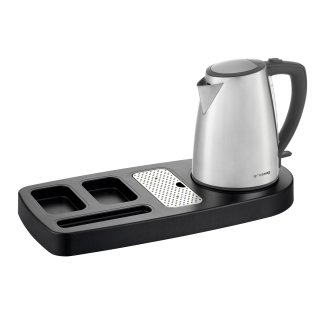 Grossag Welcome-Tray WTW 100 mit Wasserkocher WK 45 (1402)