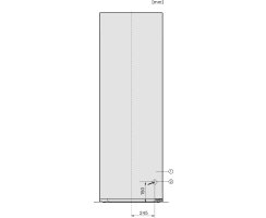 Miele Stand-K&uuml;hlschrank KS 4383 DD Edelstahllook - H&ouml;he 185 cm