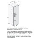 Miele Stand-K&uuml;hlschrank KS 4783 DD Edelstahl CleanSteel - H&ouml;he 185 cm