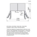 Miele Stand-K&uuml;hlschrank KS 4783 DD BlackSteel - H&ouml;he 185 cm