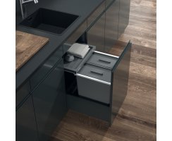 Häfele Abfalltrennsystem, Doppel-Abfallsammler 60...