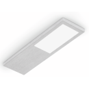 Naber Livello Farbwechsel LED Einzelleuchte ohne Schalter LIC LED-System kompatibel alufarbig, 7062320