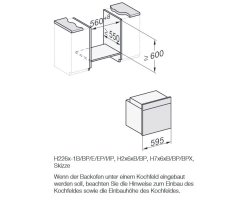 Miele Einbau-Backofen H 2861-1 B 125 Edition - Edelstahl CleanSteel