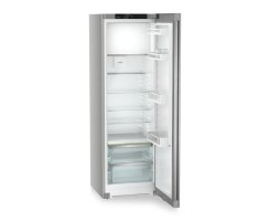 Liebherr Standkühlschrank mit Gefrierfach, RBsfd 5221 Plus, 59,7 x 185,5 cm, 351 l, EEK: D, BioFresh, SteelFinish