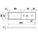 Naber Gresso LED Set-3 alufarbig, 7062367