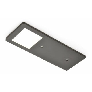 Naber Astra LED SE Einzelleuchte ohne Schalter 3900 K neutralweiß schwarz matt, 7063348