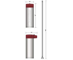 Quooker Front PRO3 CUBE Gunmetal *7 Jahre Garantie* FTGME PRO3 CUBE