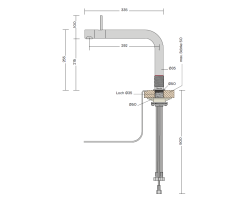 Quooker Front mit COMBI Reservoir &amp; CUBE Kupfer Ros&eacute; FTRCO COMBI CUBE *inkl. 7 JAHRE GARANTIE*