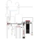 Quooker Front COMBI+ CUBE Kupfer Rosé *7 Jahre Garantie & CUBE Filter Starter Paket* FTRCO COMBI+ CUBE2