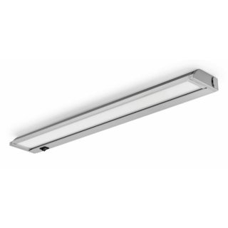 Naber Unterbodenleuchte Giro-S LED, Länge 908 mm 16 W silberfarbig, 7064182