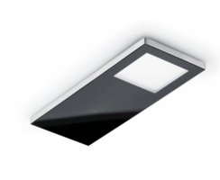 Naber Vetro LED Einzelleuchte ohne Schalter schwarz, 7064210