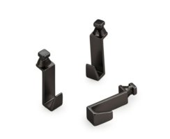 Naber Haken-Set Alto schwarz matt, 8044173