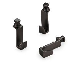 Naber Haken-Set Alto schwarz matt, 8044173