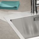 Naber Einbauspüle Corno Basso PR3 Edelstahl, 1013145