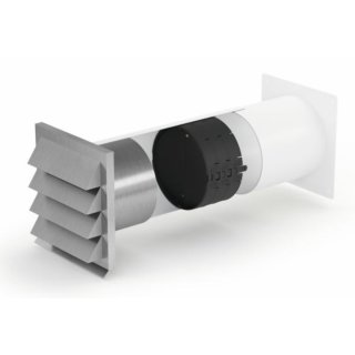 Naber E-Jal 150 Mauerkasten inkl. Thermobox weiß Edelstahl, 4043065