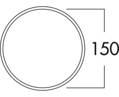 Naber E-Jal 150 Mauerkasten inkl. Thermobox weiß Edelstahl, 4043065