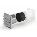 Naber E-Jal 150 Mauerkasten inkl. Thermobox weiß Edelstahl, 4043065