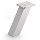 Naber Konsole Kreta 1 schräg Höhe 190 mm edelstahlfarbig, 3023022