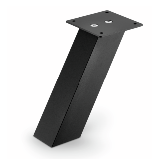 Naber Konsole Kreta 1 schräg Höhe 190 mm schwarz matt, 3023031