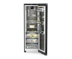 Liebherr Standkühlschrank, RBbsc 528i Peak, 59,7 x 185,5 cm, 384 l, EEK: C,  BioFresh BlackSteel