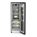 Liebherr Standkühlschrank, RBbsc 528i Peak, 59,7 x 185,5 cm, 384 l, EEK: C,  BioFresh BlackSteel