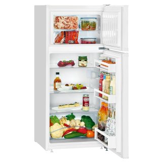 Liebherr Stand-Kühl-Gefrierkombination, CTe 2131 Weiß, 55 x 124,1 cm, 196 l, EEK: E, SmartFrost
