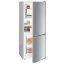 Liebherr Stand-Kühl-Gefrierkombination, CUele 2331 Edelstahl-Look, 55 x 137,2 cm, 210 l, EEK: E, SmartFrost
