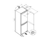 Liebherr Stand-Kühl-Gefrierkombination, CUele 2331 Edelstahl-Look, 55 x 137,2 cm, 210 l, EEK: E, SmartFrost