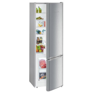 Liebherr Stand-Kühl-Gefrierkombination, CUele 2831 Edelstahl-Look, 55 x 161,2 cm, 265 l, EEK: E, SmartFrost