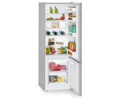 Liebherr Stand-Kühl-Gefrierkombination, CUele 2831 Edelstahl-Look, 55 x 161,2 cm, 265 l, EEK: E, SmartFrost