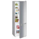 Liebherr Stand-Kühl-Gefrierkombination, CUele 2831 Edelstahl-Look, 55 x 161,2 cm, 265 l, EEK: E, SmartFrost