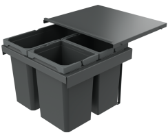 Naber Abfallsammler Cox® Stand-UP 350S/500-3, H 360...