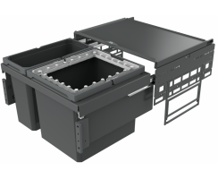 Naber Abfallsammler Cox® Base 360 R/600-2 für...