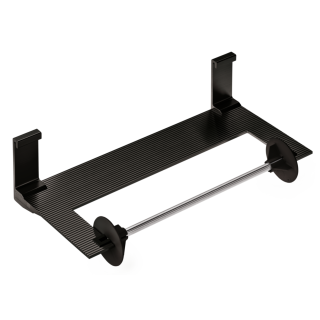 Naber Alto Papierrollenhalter geschlossen schwarz matt, 8044177