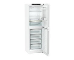 Liebherr Stand-Kühl-Gefrierkombination, CNd 5204 Pure, 59,7 x 185,5 cm, 319 l, EEK: D, NoFrost, EasyFresh, Weiß